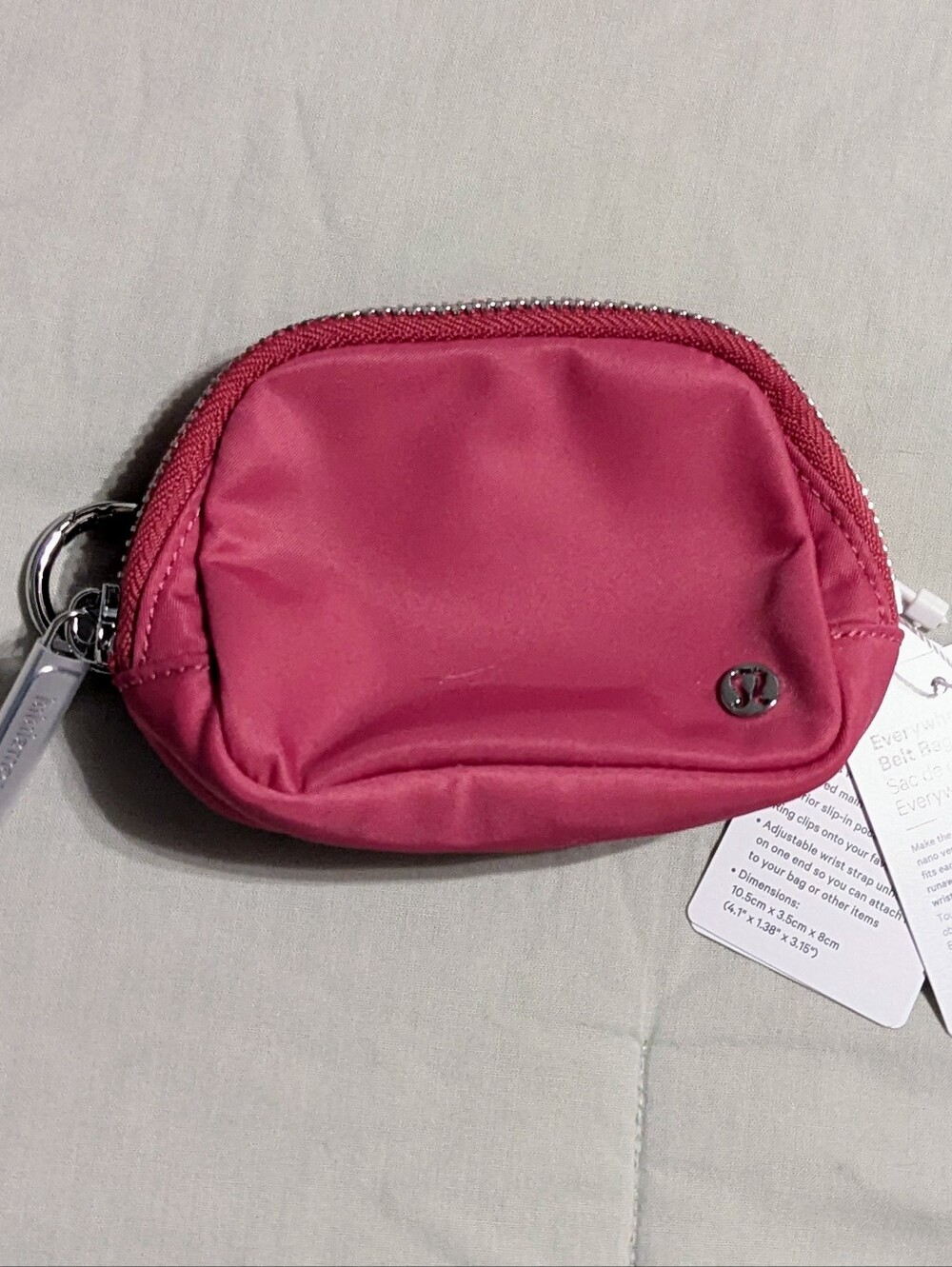 lululemon athletica Mini Pouch in Deep Pink
